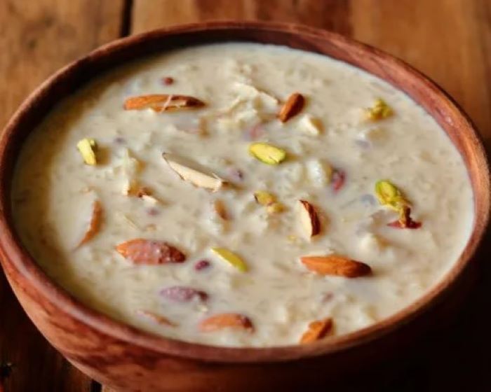 a bowl of food with nuts and seeds